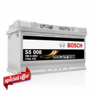Bosch S5008 Car Battery 77A / h-780A