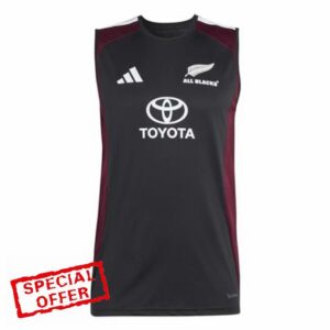adidas Men's All Blacks Singlet Sleeveless (Pack of 1)