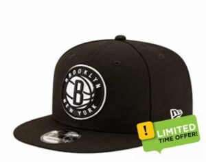 New Era Brooklyn Nets 2020 Official Team Color 9FIFTY Adjustable Snapback