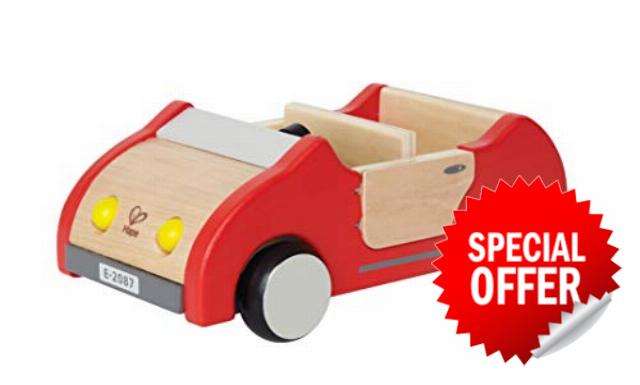 Hape Family Car | Wooden Dolls House Car Toy