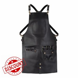 Full Grain Leather Apron Butcher Apron BBQ Apron -Cooking Apron Blacksmith Barber woodwork apron Birthday Gif