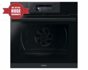 Series 6 I-Touch HWO60SM6T9BH - 70 Litre - A+ - 14 Functions - WIFI - Pyrolytic Clean Black Built in Integrated Single Oven - HxWxDcm (59.5x59.5x56.8)           [Energy Class A]