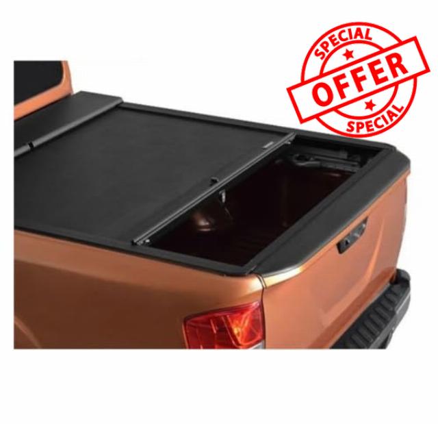 Trunk Cargo Cover For Nissan For Navara For Frontier Np300 2015 2016 2017 2018 2019 2020 1pcs Tailgate Cover Trim Protection Pick Up Truck Car Accessories Rear Parcel Shelf