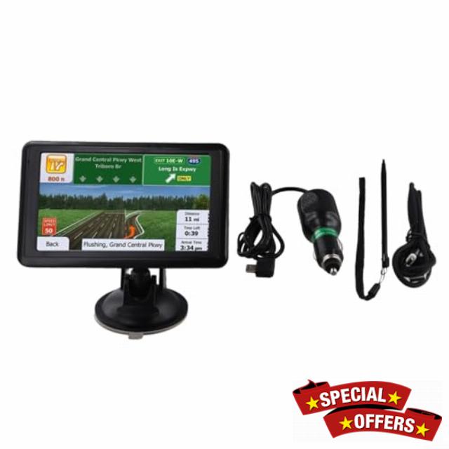 5 Inch Gps For Navigator For United Kingdom With 8gb Memory And 128mb For Ram Car Truck Navigation Device Featuring Tft Display Fm And Igo For Primo Maps Support For Safe Driving Routes