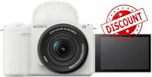 Sony Alpha ZV-E10 II K | APS-C Mirrorless interchangable-lens camera                                                          16-50 mm f/3.5-5.6 Power Zoom kit Lens (26 MP