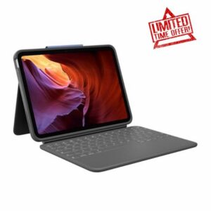 Logitech Rugged Folio Keyboard Case for iPad (10th gen & A16)                                                          Smart Connector