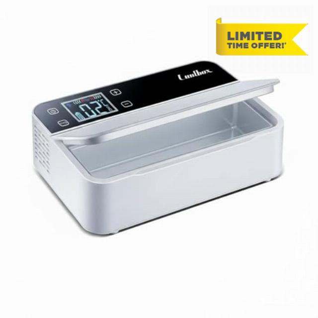 harayaa Medical Portable Fridge Temperature Control Therapeutic Cooling Box Digital Display Semiconductor Cooling Suitable for Travel Home Work