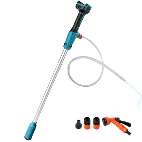 Portable Submersible Utility Sump Pump 2736L/h & 5M Lift for Garden Pond Boat RV Rain Barrels Draining (No Battery)