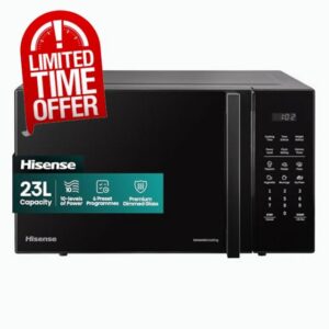 Hisense H23MOBS5HUK Freestanding 23 Litre Digital Microwave