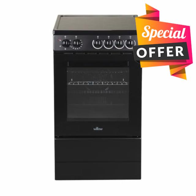 Willow W50SCB 59L Freestanding Ceramic Electric Cooker