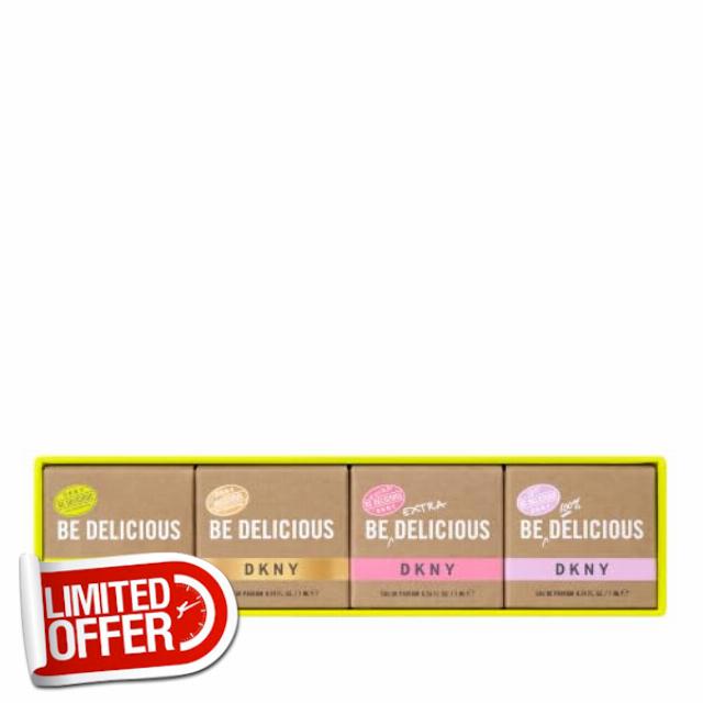 DKNY Be Delicious mini 4 x125ml Body Mist Set (Be Del