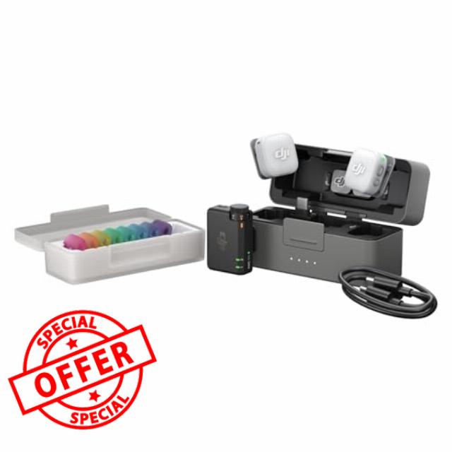 DJI Mic Mini 2 (2 TX + 1 Standard RX + Charging Case)