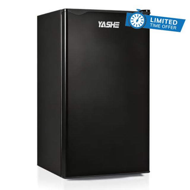 YASHE 92L Mini Fridge with Freezer