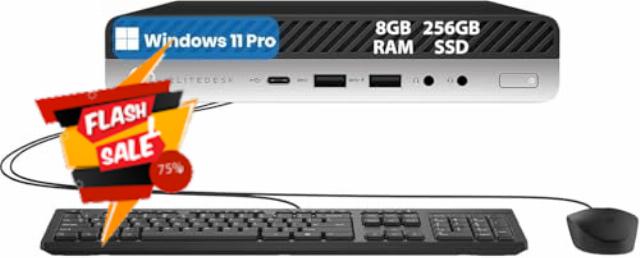 HP EliteDesk 800 G3 Mini Desktop Computer