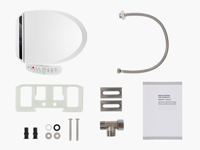 Disassembled components of a curved monitor arm. Includes mounting bracket, arm, base, and hardware for installation.