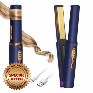 OBEST Cordless Hair Straighteners 2 in 1