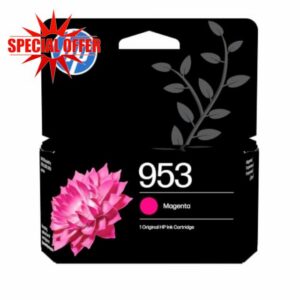 HP 953 Magenta Original Ink Cartridge                                                          Compatible with HP OfficeJet Pro 7700