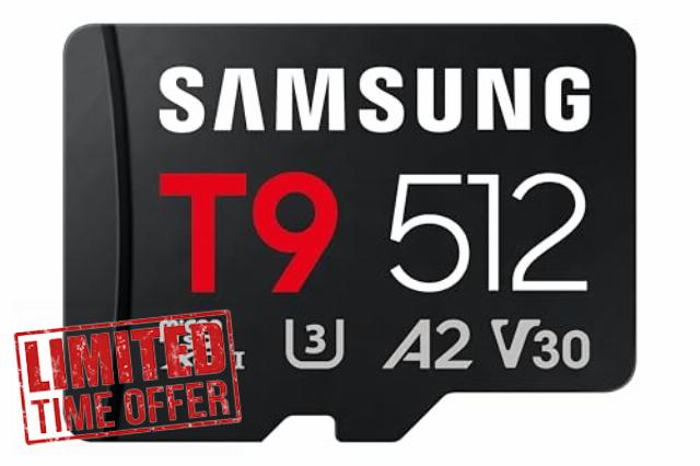 Samsung T9 microSD Memory Card
