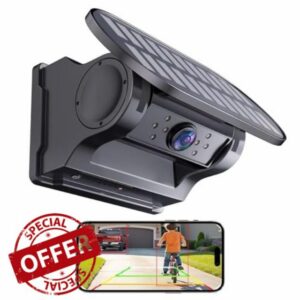 Magnetic Solar Wireless Reversing Camera