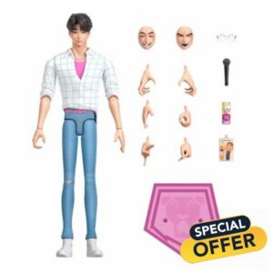Mattel KPop Demon Hunters Saja Boys Jinu 6.7-inch Action Figure                                                          Wearing “Soda Pop” Look