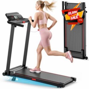 Treadmill for Home Foldable Walking Pad - Running Machine with Incline stable