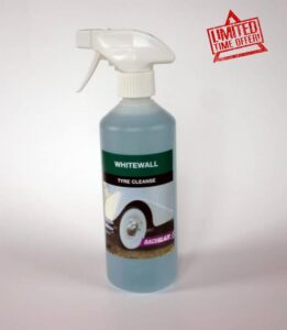 Tyre Cleaner Concentrate 500ml – Professional Rubber Cleaner for Whitewall & Lettered Tyres – Removes Dirt & Stains