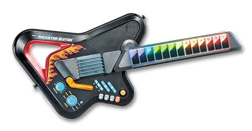 English                                                          12-in-1 guitar with light-up frets
