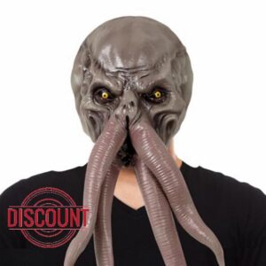 Octopus Mask Adult Horror Deep Sea Creature Halloween Fancy Dress | Octopus Costume Monster Mask Adults Latex Full Head Halloween Carnival Costume