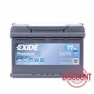 Exide Premium starting battery EA770 77 Ah