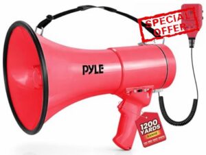 Pyle Megaphone Speaker with Siren