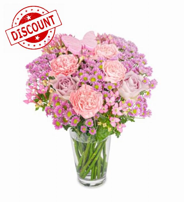 Pink Blast Fresh Cut Flower Bouquet - Perfect for gifting for any occasion