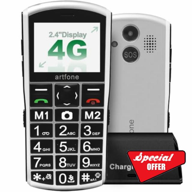 artfone A400P 4G Senior Mobile Phone