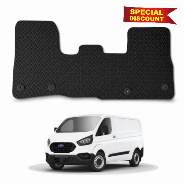 Fits: Ford Transit Custom Rubber Floor Mat 2013 to 2023 Manual