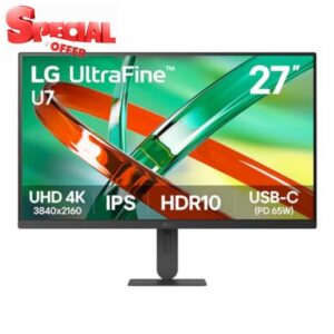 LG UltraFine™ U7 27U730B-B Monitor | 27 inch UHD 4K IPS