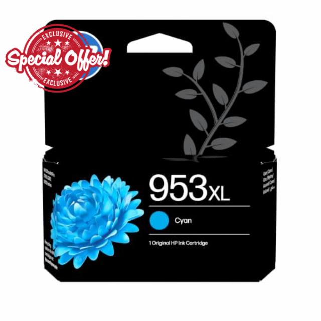 HP 953XL Cyan Original Ink Cartridge