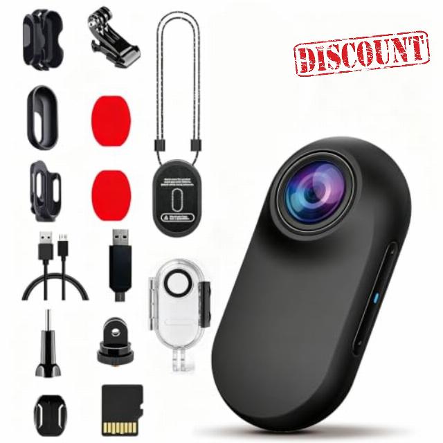 Xilecam Mini Body Camera Magnetic
