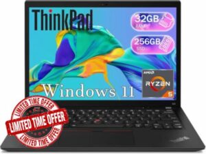 Lenovo ThinkPad X13 Laptop R5-4560u 32GB 256GB Win11(Renewed)                                                          13.3in FHD(1920x1080)