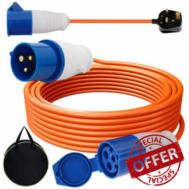 15M Caravan Hook Up Cable Kit