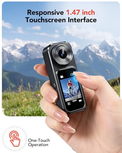Portable Action Camera for Work Travel Vlogging
