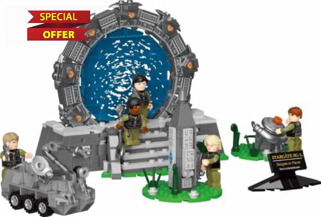 BlueBrixx Stargate auf Planet