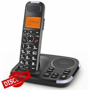 ORNIN D1015E Expandable Cordless Phone System with Answering Machine