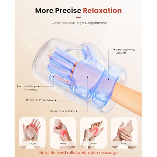 Portable HandSpa Pro Hand Massager for Arthritis and Carpal Tunnel