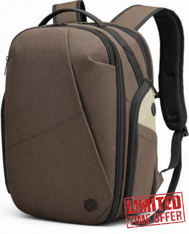 VANKEV Expandable Travel Laptop Backpack Underseat Cabin Bag For EasyJet | 30L-38L