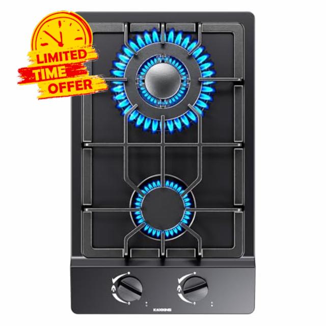 30cm Built-in Gas Hob 2 Burner