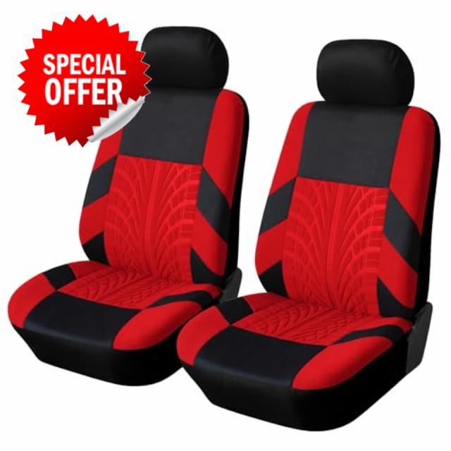 Car Seat Covers Front Pair – Universal 2mm Thick Seat Protector for Cars