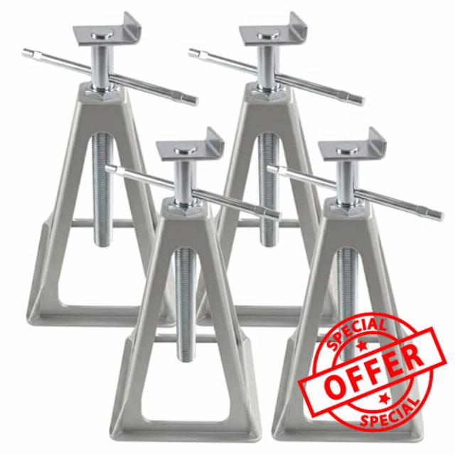 4pcs Caravan Support Stands with 3600kg Max Load Capacity