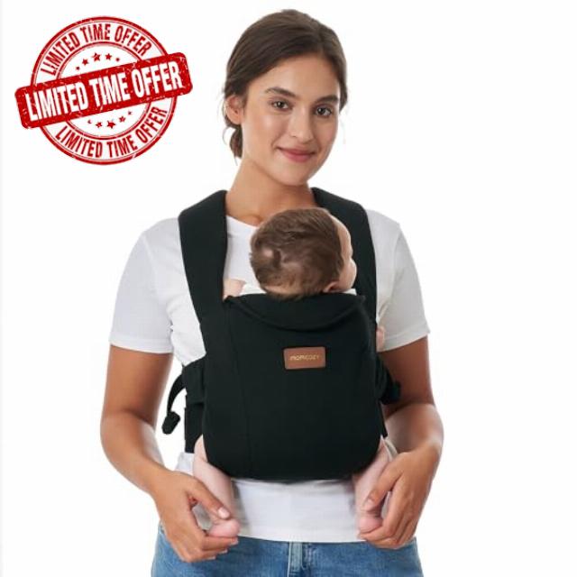 Momcozy Newborn Carrier WeeSnug- Lightweight and Cozy Comfort for 3.2-11.3kg