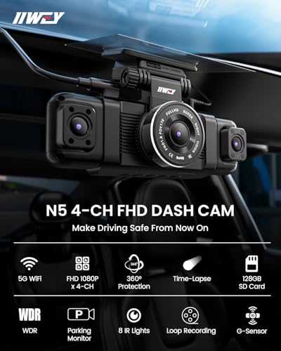 1080P Front and Rear Inside