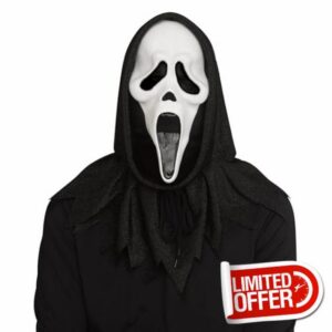 Fun World Ghost Face Father Death 30th Anniversary Mask