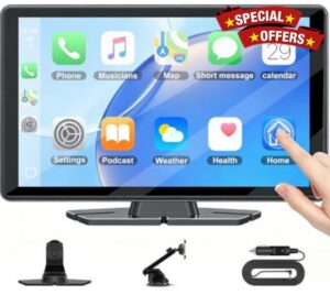 9" Wireless Car Play Screen for Apple Car Play& Android Auto